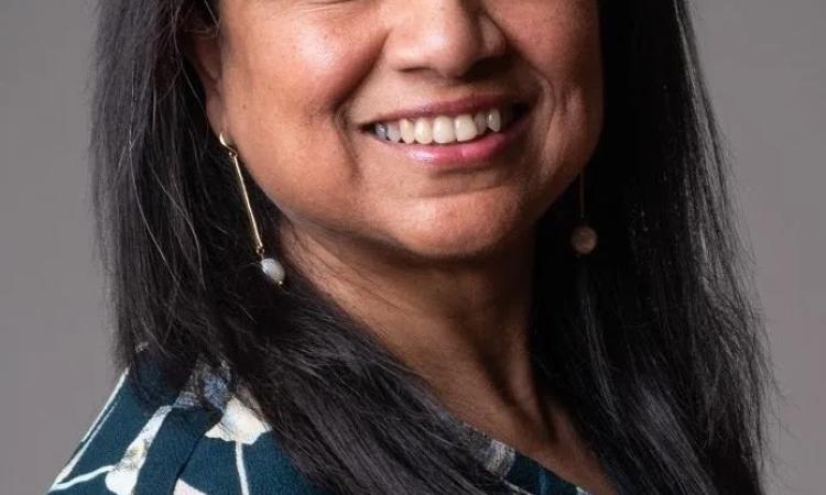 Image of Cauvery Madhavan smiling
